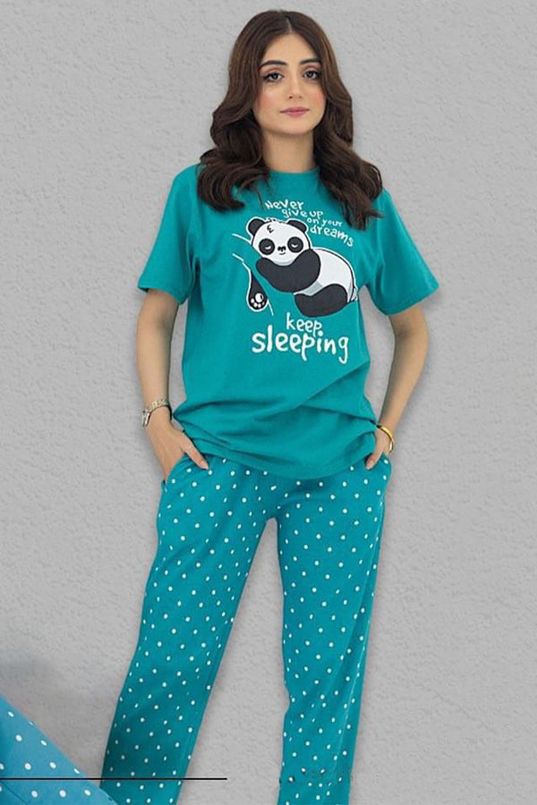 Cozy Panda Dot Set