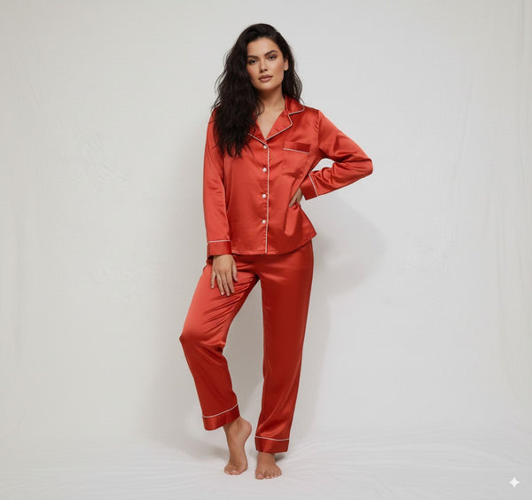 Satin Pajama Set