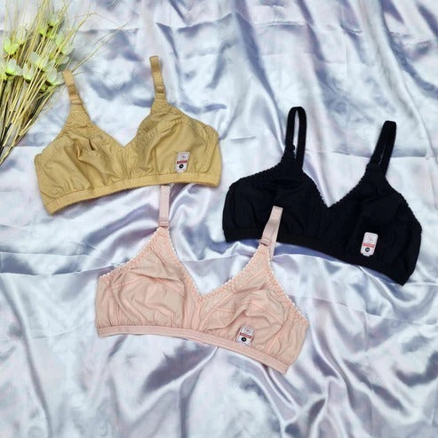 Pack of 3 Comfort Everyday Bras